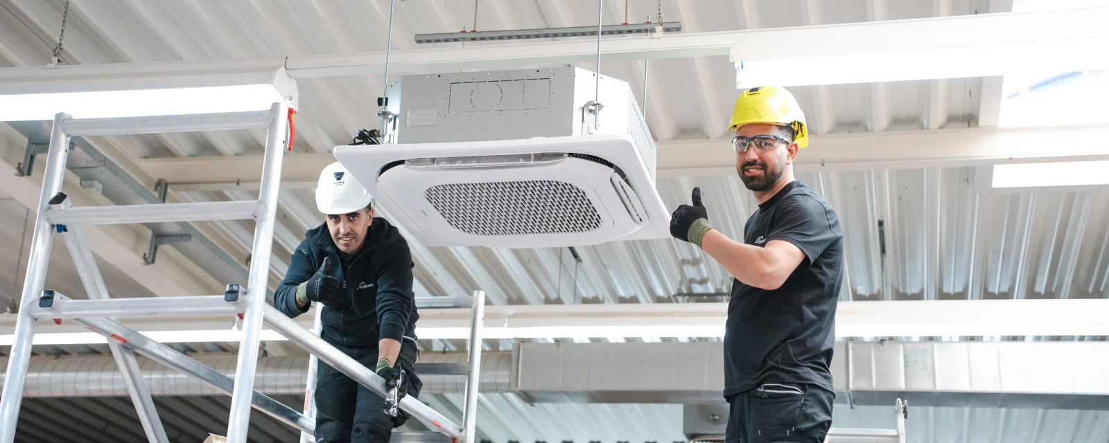 Einbau eines VRF-Systems von Bosch