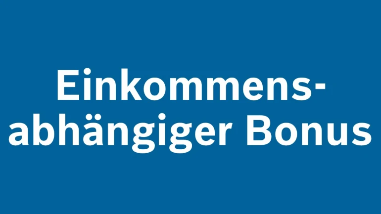 Einkommensabhängiger Bonus GEG 2024