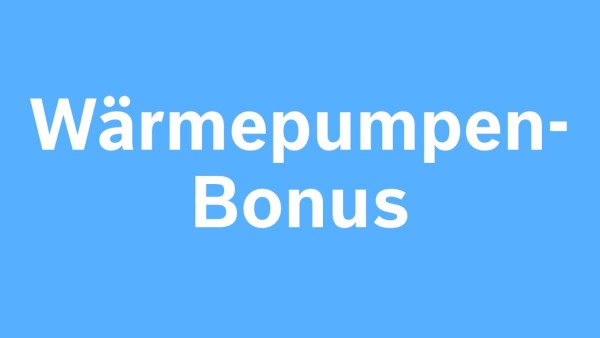Wärmepumpenbonus GEG 2024