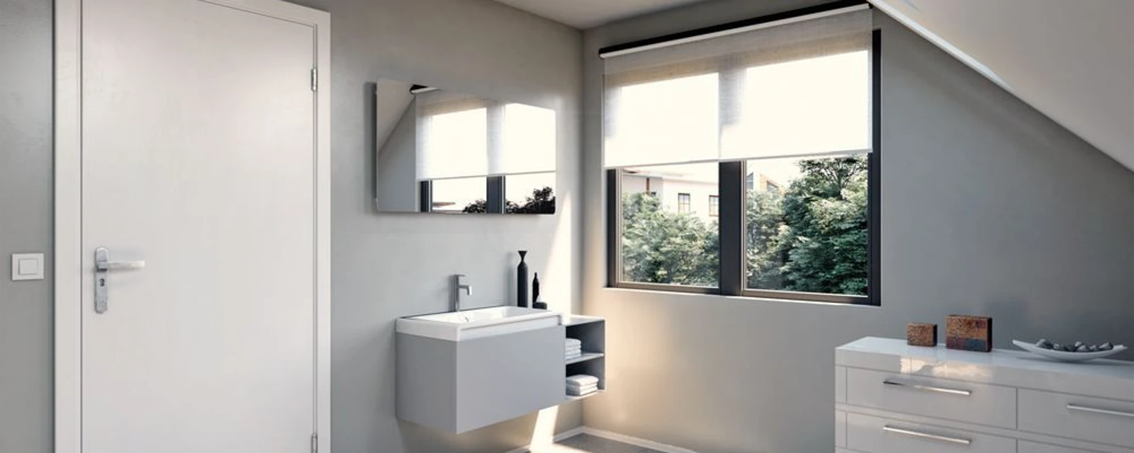 Infrarotheizung im Badezimmer