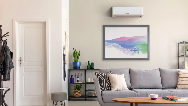 Bosch Climate 7000i in living room