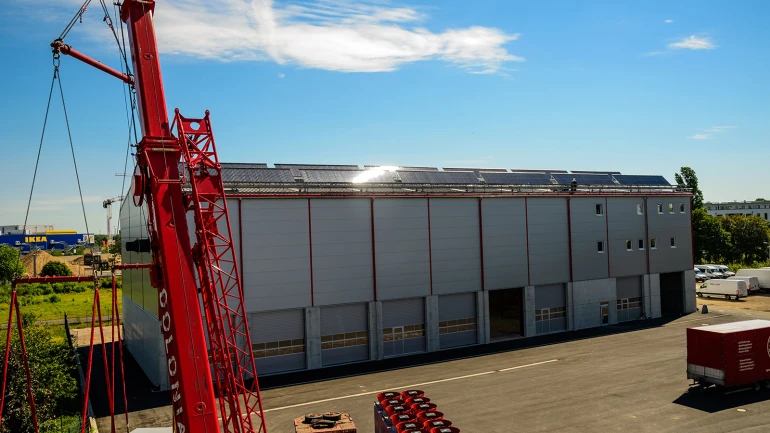 Wärmelösung für Werkstatt und Waschstraße