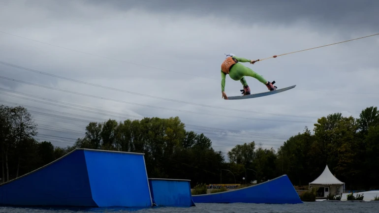 Wasserskianlage in Langenfeld