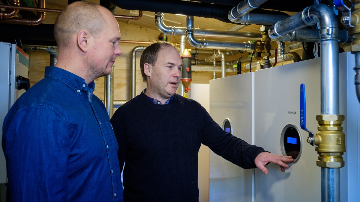 Daniel Kuoppala mit Kollege