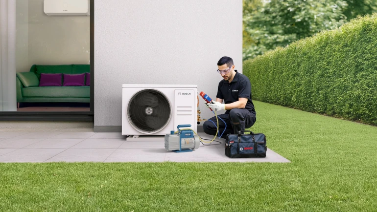 Climate 6000iP im Garten