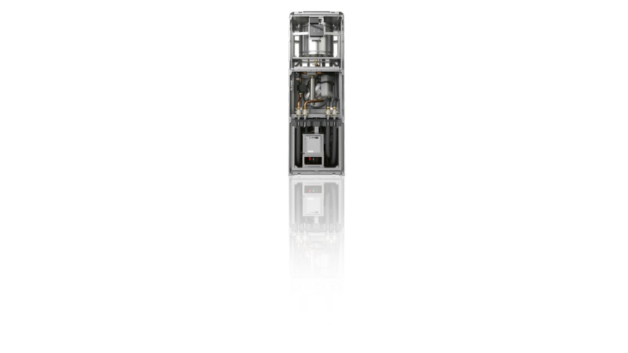 Das Gehäuse der Wärmepumpe Compress 7800i LW von Bosch