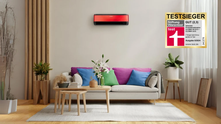 Bosch Live Electric Haus von Bosch mit Glasfront