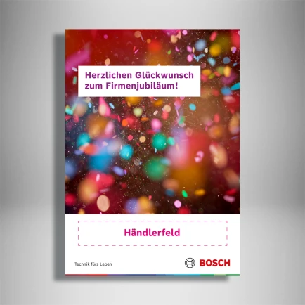 Werbeservice Jubiläum