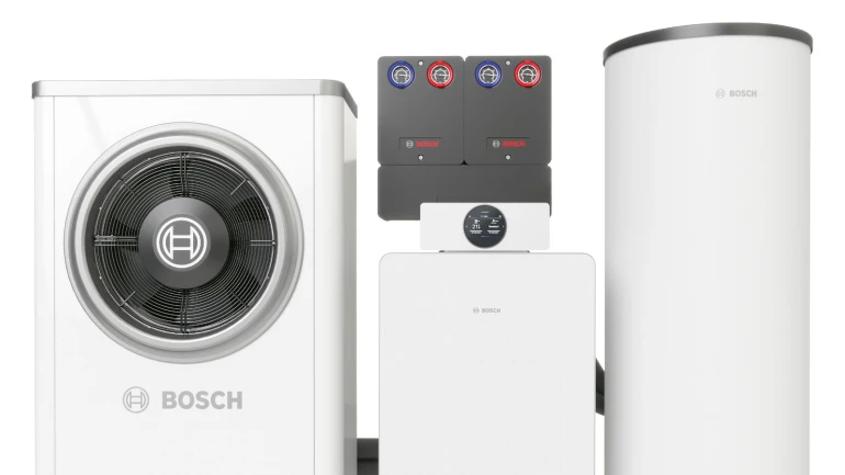 Neue hybride Heizungsanlage von Bosch