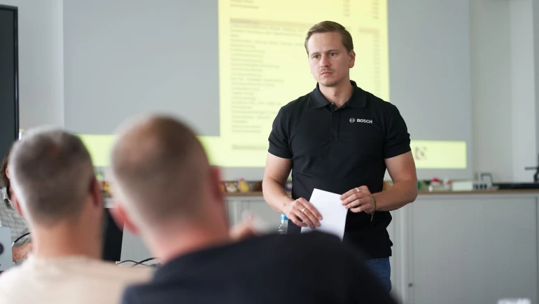 Teilnehmer auf dem Jungmeister-Event