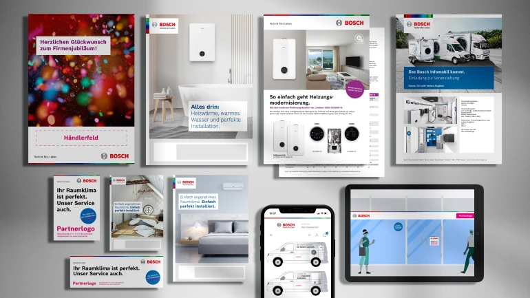 Werbeservice Bosch Partner Portal