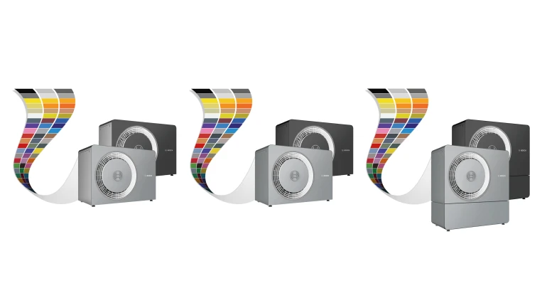 Bosch Compress 5800i AW und 6800i AW Folierungsvarianten.