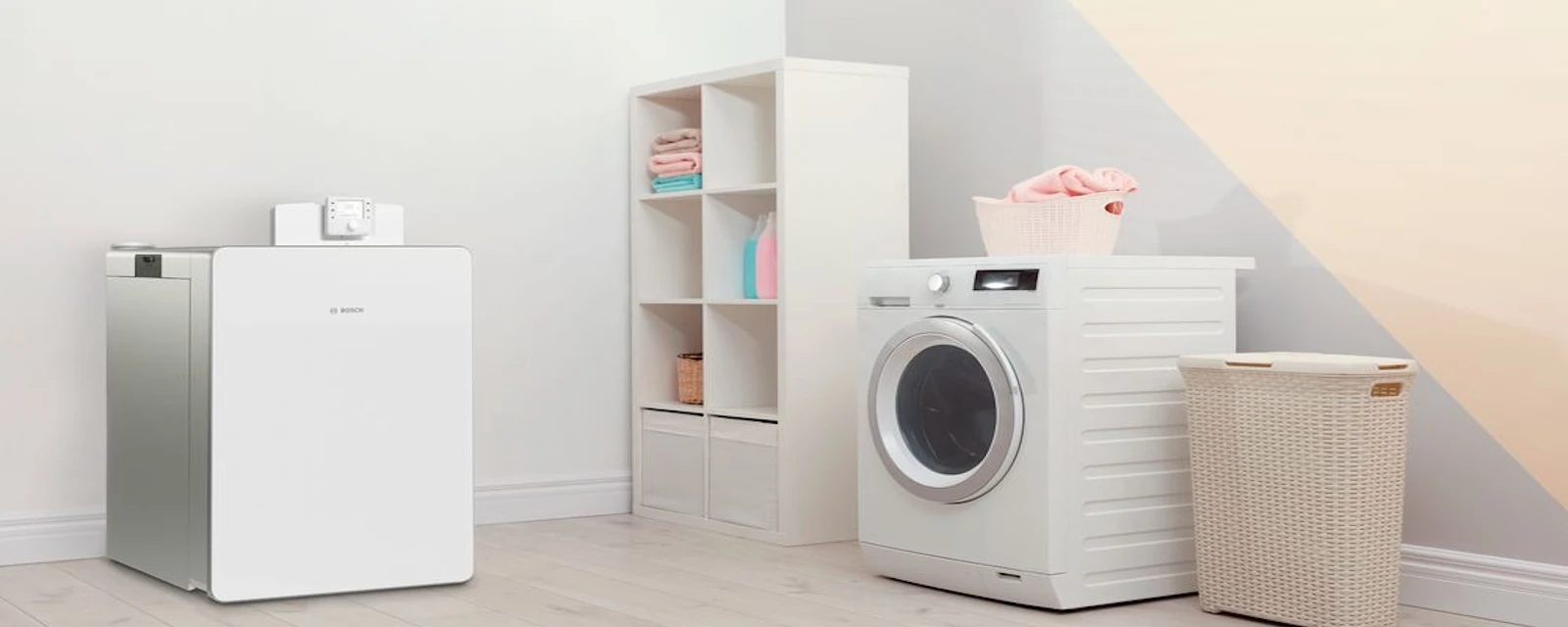 Bosch Öl-Brennwertkessel Olio Condens 8000i F in Waschküche