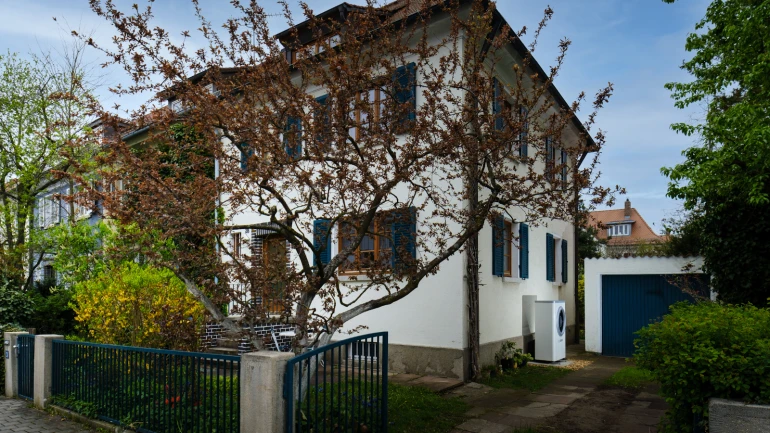 Referenzobjekt Hybridlösung in altem Einfamilienhaus in Nürnberg