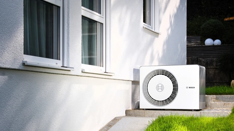 Referenzobjekt in Göppingen mit der Wärmepumpe Compress 6800i AW.