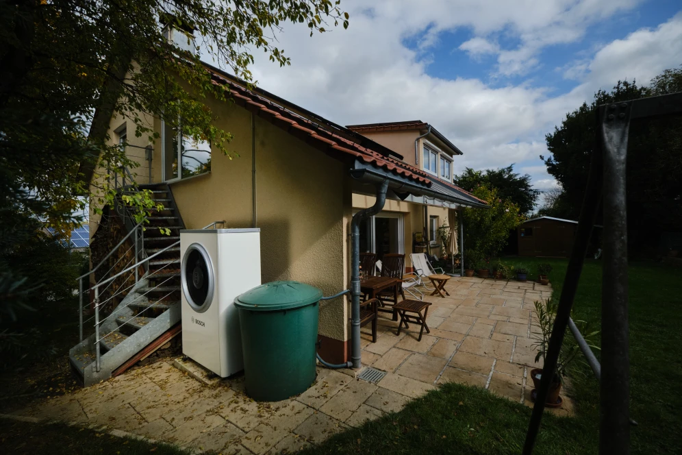 Im Bestand: Die perfekt integrierte Wärmepumpe