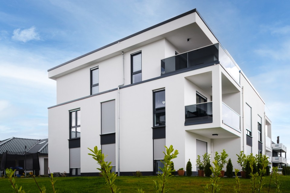 Referenzobjekt Neubau in Korbach: Sechs Wohnungsstationen Flow 7000 MS in Kombination mit Gas-Brennwertkessel und Solarfläche Referenzobjekt Neubau in Korbach: Sechs Wohnungsstationen Flow 7000 MS in Kombination mit Gas-Brennwertkessel und Solarfläche
