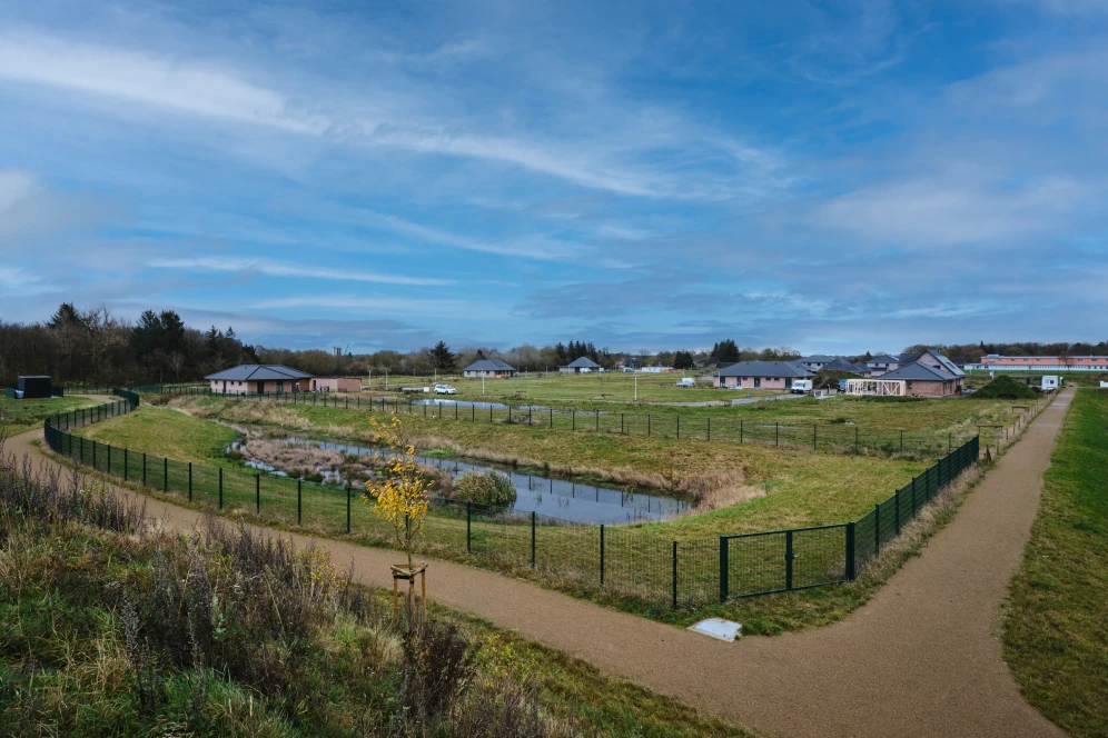 Bauplatz für das Neubauprojekt.