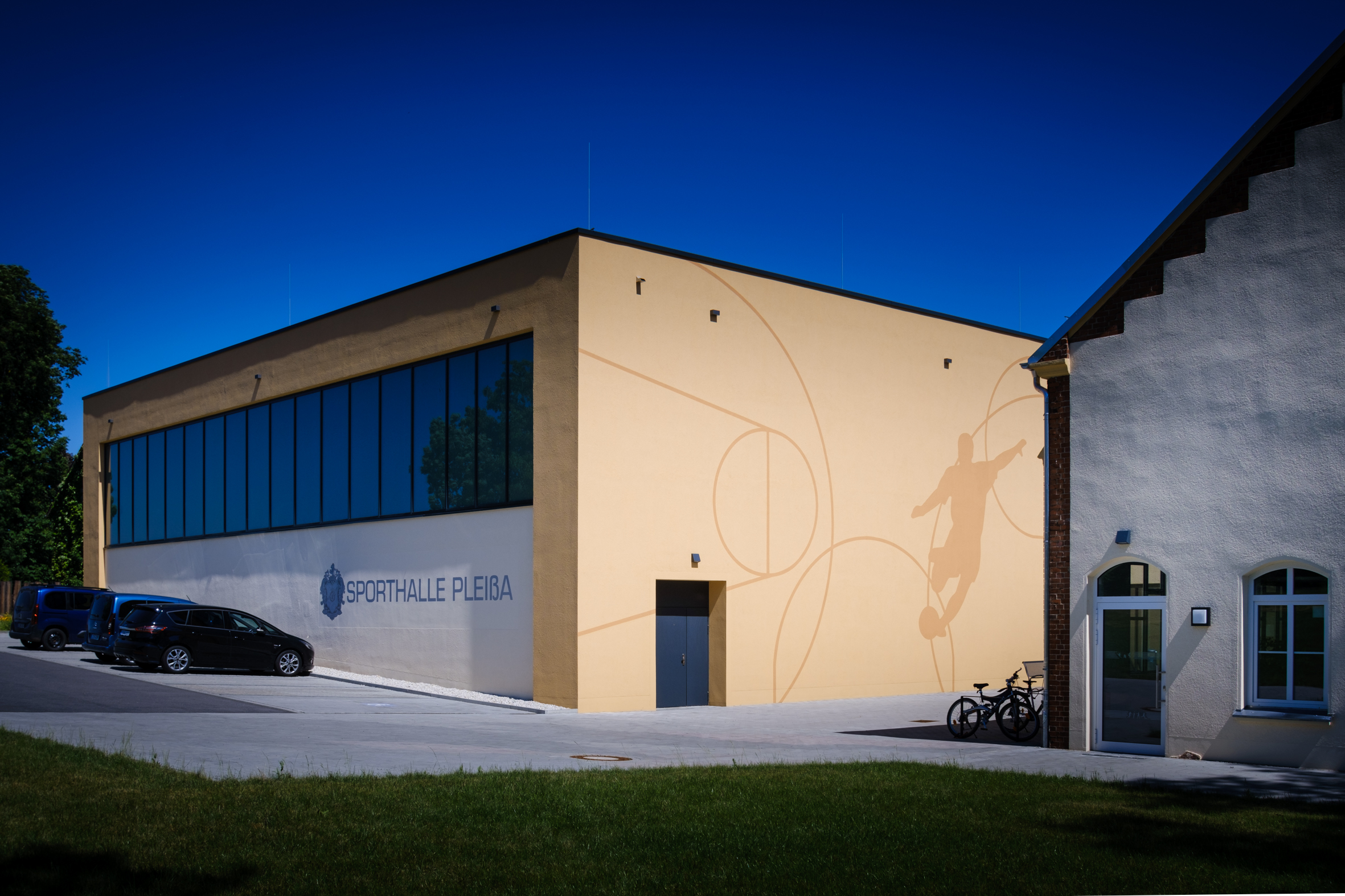 Referenzobjekt Sporthalle in Limbach