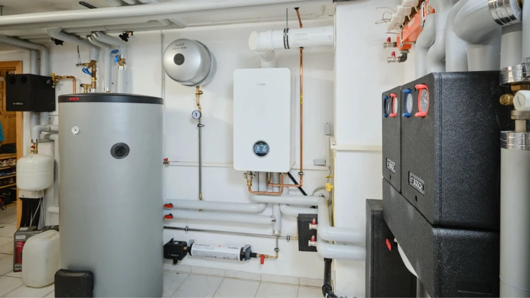 Hybride Heiz- und Warmwasserlösung