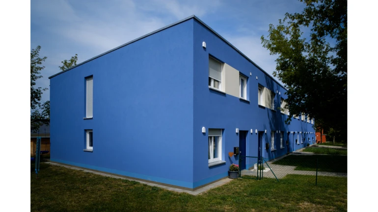 Neubau einer Reihenhaussiedlung in Frankfurt (Oder)