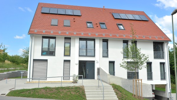 Referenzobjekt Passau: Neubau mit Gastherme und externem Warmwasserspeicher
