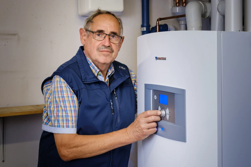 Referenzobjekt Hattenhofen Sanierung einer Sole-Wärmepumpe im Bestand