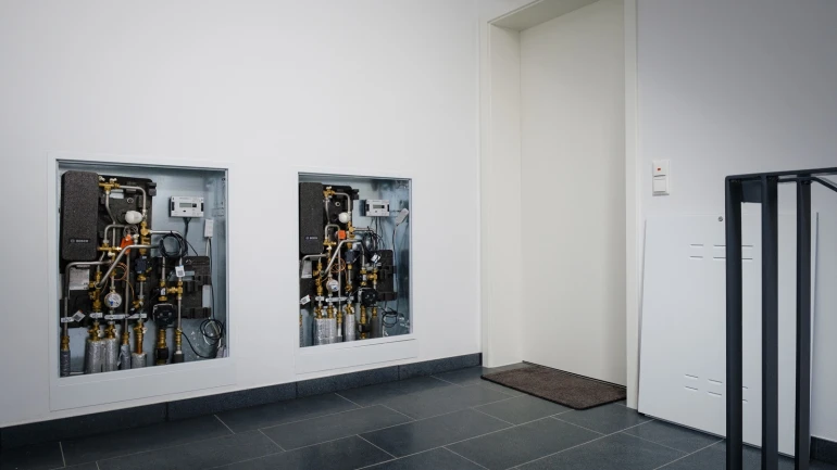 Frischwassersystem-Einbau am Beispiel eines Referenzobjekts.