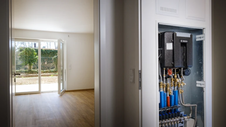 Die Flow 8000 in einer Einbausituation