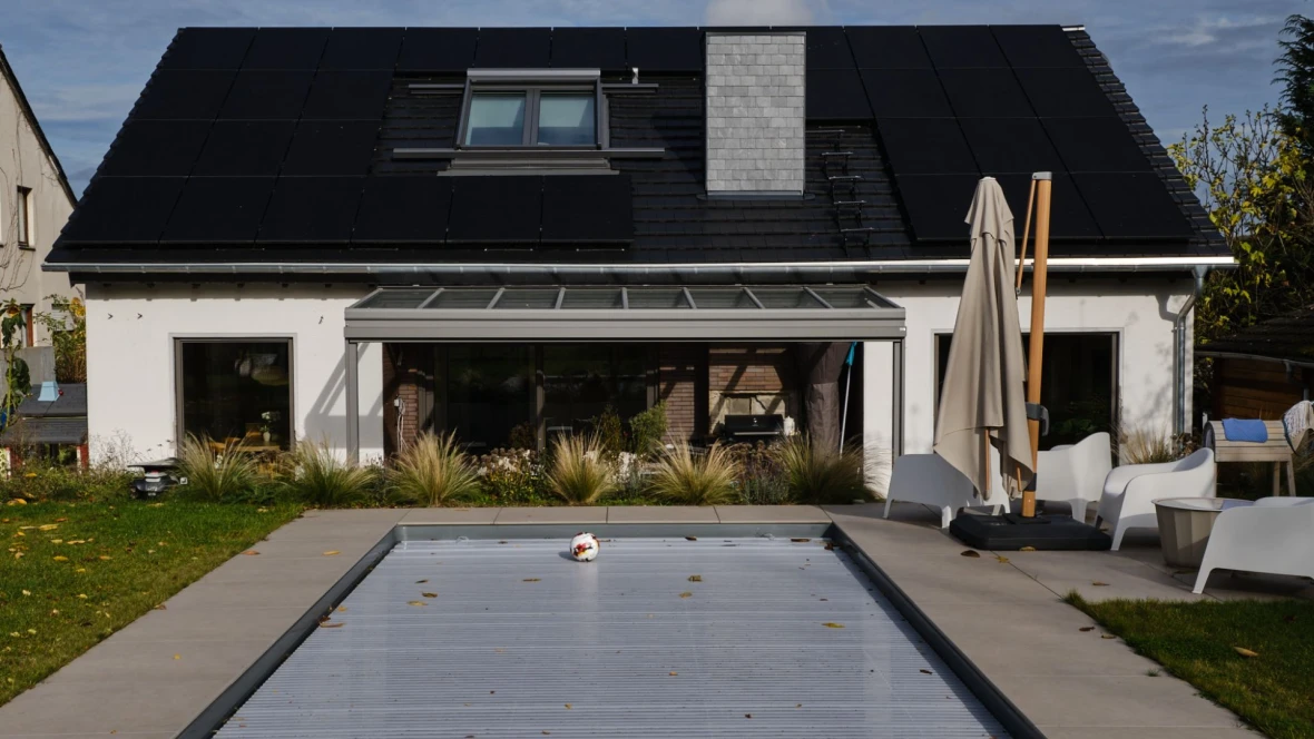 Grundstück der Bauherrin