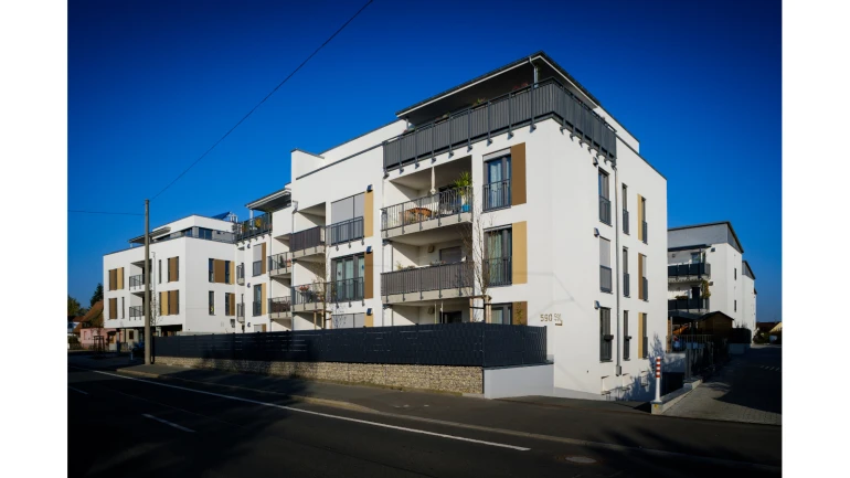 Zweihausanlage für Wohnen und Gewerbe in Fürth