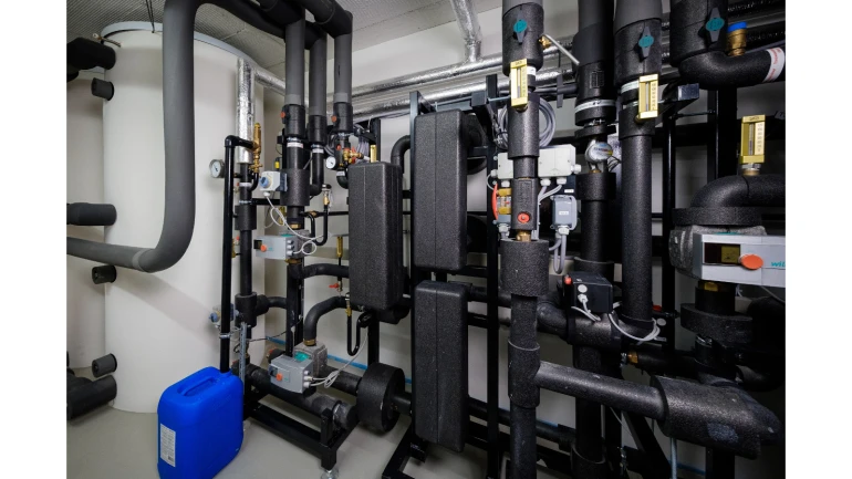 Zweihausanlage für Wohnen und Gewerbe in Fürth