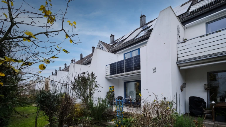 Reihenhauses in Bremen-Findorff.