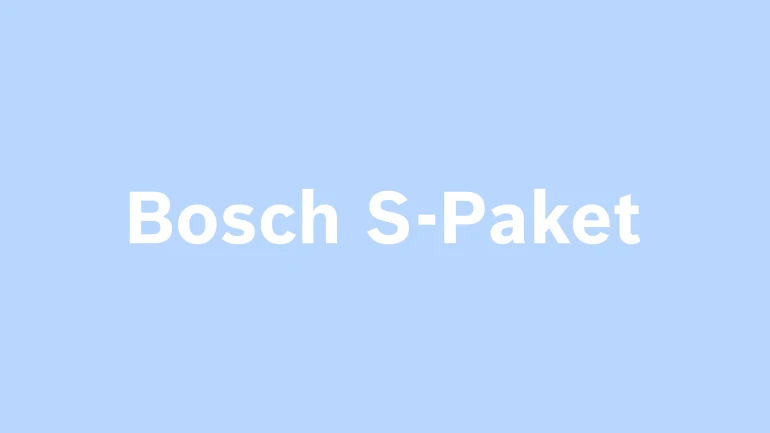 Bosch S-Paket.
