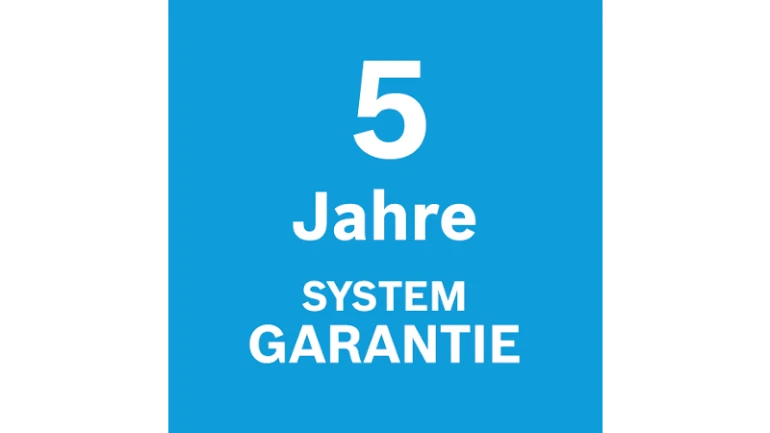 Logo 5 Jahre-Systemgarantie