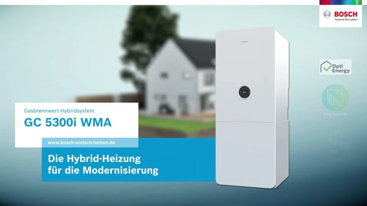 Wie arbeitet eine Hybrid Heizung? Und wie stellt das Gasbrennwert-Hybridsystem die Energie für Heizung und das Warmwasser bereit? Im Video erfahrt ihr, wie das funktioniert.