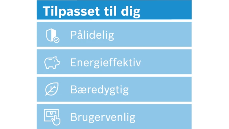 Tilpasset til dig
