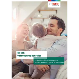 Varmepumpeservice brochure