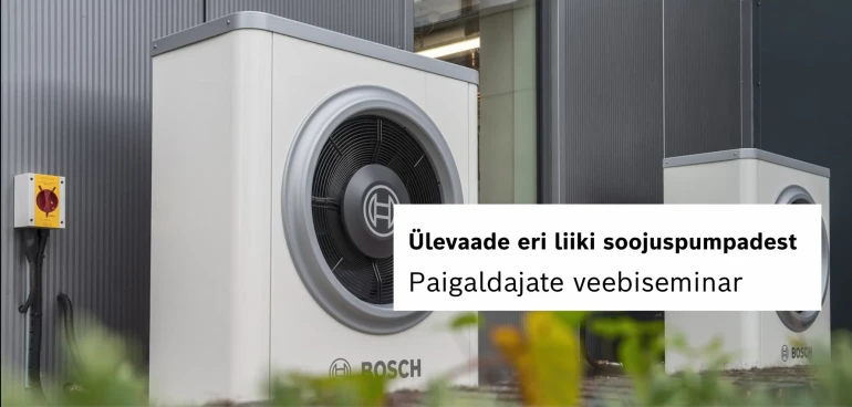 Ülevaade eri liiki soojuspumpadest