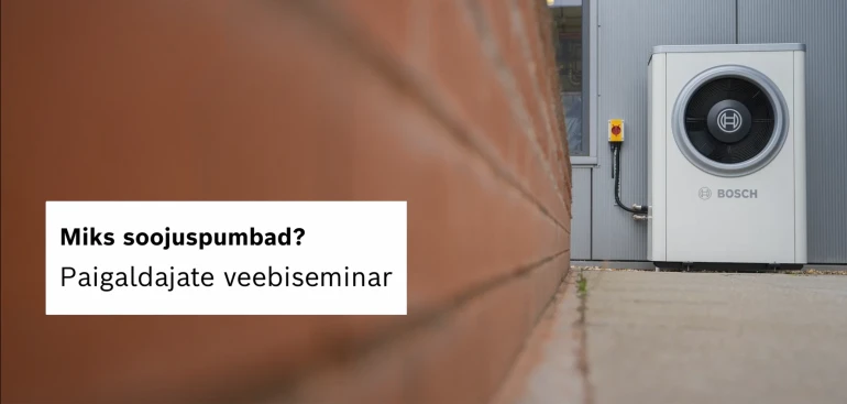 Miks soojuspumbad?