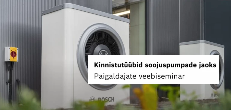 Kinnistutüübid soojuspumpade jaoks