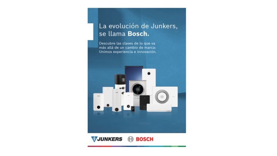 Folleto la evolución de Junkers, se llama Bosch