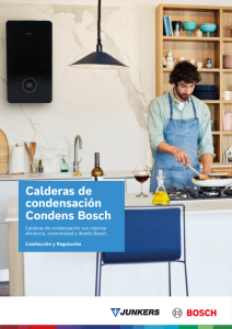 Catalogo calderas condensacion Bosch Catalogo calderas condensacion Bosch