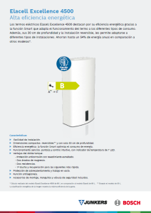 Ficha Técnica Elacell Excellence 4500 T Ficha Técnica Elacell Excellence 4500 T