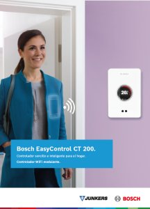 Folleto Bosch EasyControl CT 200 Folleto Bosch EasyControl CT 200
