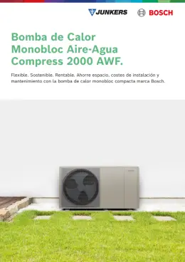 Bombas de calor Compress 2000 awf
