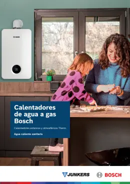 Calentadores de agua a gas Bosch