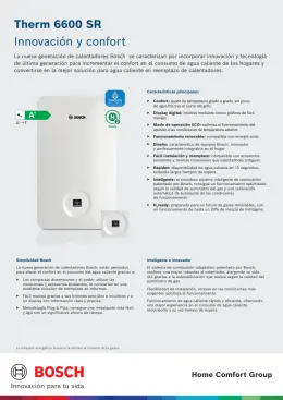 Ficha Técnica Therm 6600 SR