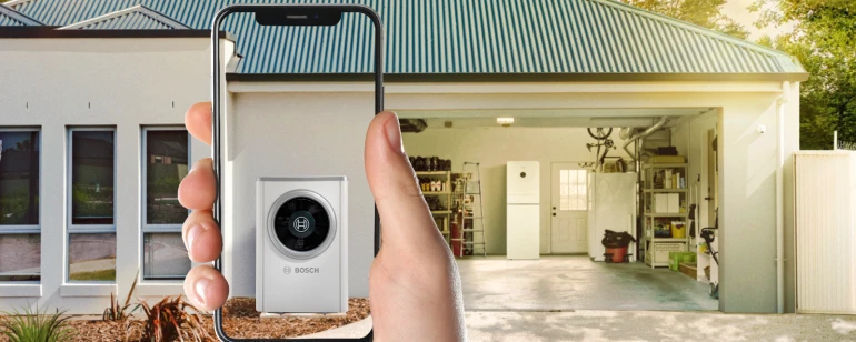 Simulador 3D para bombas de calor Bosch