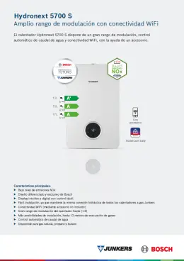 Ficha Técnica Hydronext 5700 S